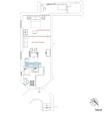 Piantina Casa Marcella